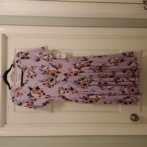 Torrid Drape Front Skater Dress